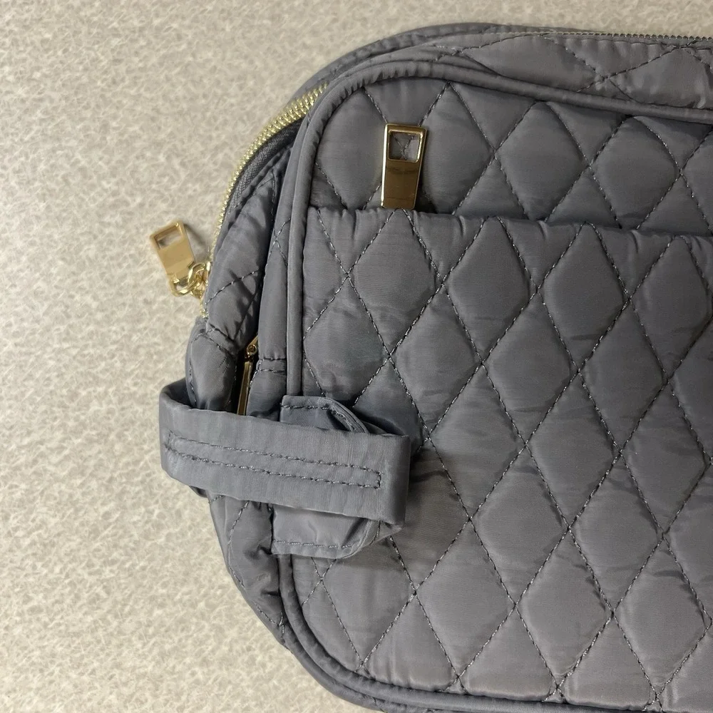 Vlando Makeup Bag Gray Travel Toiletry Bag Cosmetic‎ Bag New